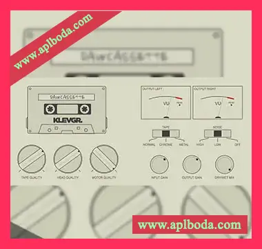 [磁带模拟效果器插件]Klevgrand DAW Cassette v1.2.2 [WiN]（11Mb）