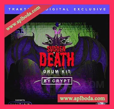 [嘻哈陷阱Grime鼓组采样]Cryptic x Traktrain Sudden Death Drum Kit [WAV]（20Mb）