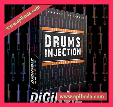 [嘻哈RnB鼓采样]Diginoiz Drums Injection [ACiD, WAV, AiFF]（69Mb）