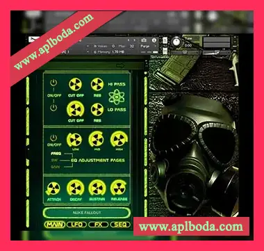 J-Music Nuke Fallout KONTAKT（1.38Gb）