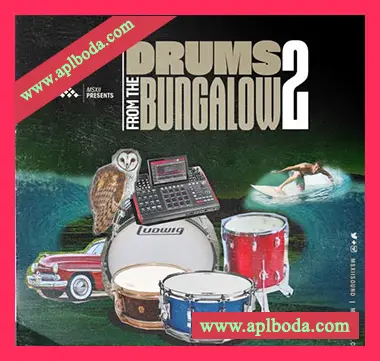 [嘻哈鼓组采样]MSXII Sound Design Drums From The Bungalow Vol.2 [WAV]（19Mb）
