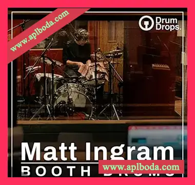 [民谣另类摇滚鼓组采样]Drumdrops Matt Ingram – Booth Drums [WAV]（374Mb）