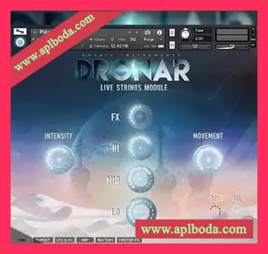 [影视氛围弦乐音源]Gothic Instruments DRONAR Live Strings [KONTAKT]（8.5Gb）