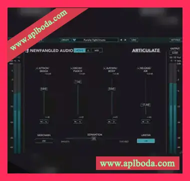 [瞬态整形器插件]Newfangled Audio Articulate v1.0.3 [WiN]（4.5Mb）