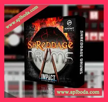 [摇滚金属鼓音源]Impact Soundworks Shreddage Drums [KONTAKT]（11.65Gb）