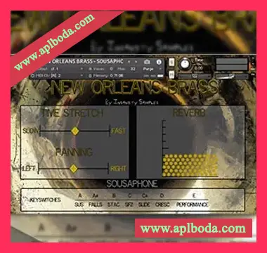 [新奥尔良爵士布鲁斯铜管乐队音源]Insanity Samples New Orleans Brass [KONTAKT]（1.54Gb）