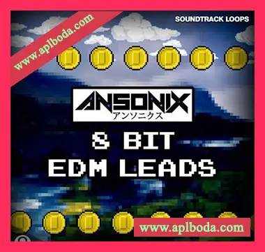 [8Bit怀旧电子舞曲采样]Soundtrack Loops Ansonix 8 Bit EDM Leads [WAV]（154Mb）