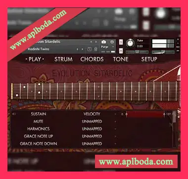Orange Tree Samples Evolution Sitardelic v1.1.62 KONTAKT UPDATE（127Mb）