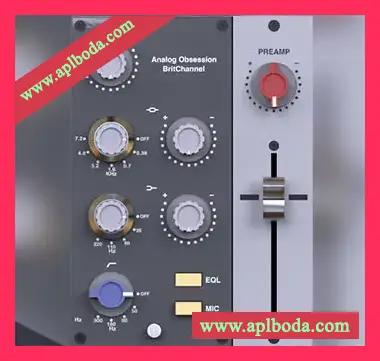 [前置放大器EQ电路插件]Analog Obsession BritChannel v3.0 RETAiL [WiN, MacOSX]（61Mb）