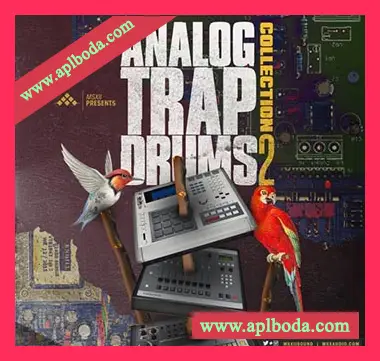 [Trap陷阱鼓采样]MSXII Analog Trap Drums Collection 2 [WAV]（30Mb）