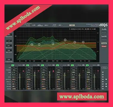 [动态均衡器]TBProAudio dEQ6 v3.1.3 [WiN, MacOSX]（7Mb）
