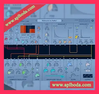 [半模块化合成器]Madrona Labs Aalto v1.8.5  v1.3.1 [WiN, MacOSX]（10Mb）