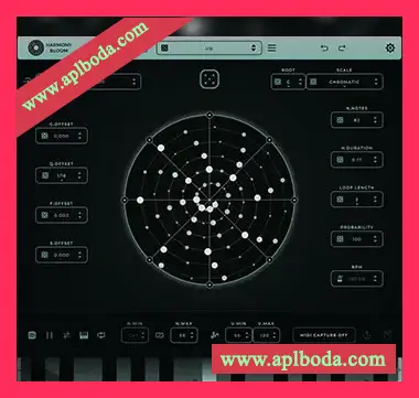 [MIDI生成器工具]Mario Nieto Harmony Bloom v1.3.5 [WiN]（16.7Mb）