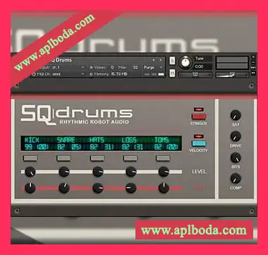 Rhythmic Robot Audio SQ Drums [KONTAKT]（6Mb）
