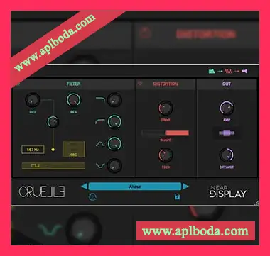 [失真插件]Inear Display Cruelle v1.4 [WiN, MacOSX]（7Mb）
