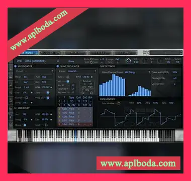 [模拟老式8Bit合成插件]Plogue Chipsounds v1.977 [WiN]（82Mb）