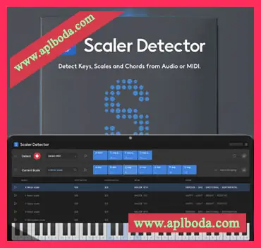 [和弦调性音阶识别检测工具]Scaler Music Scaler Detector v1.0.0 U2B [MacOSX]（47Mb）