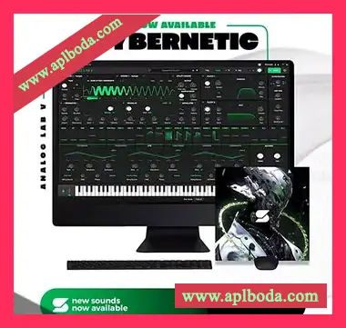 [氛围陷阱素材Analog Lab预置]Soundwrld Cybernetic (Analog Lab V + One Shot Kit) [WAV, MiDi]（52Mb）