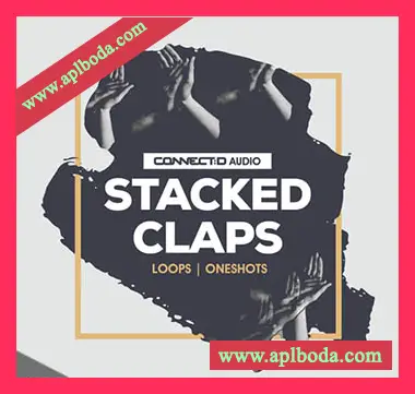 [氛围嘻哈RnB拍手素材]CONNECTD Audio Stacked Claps [多格式]（207Mb）