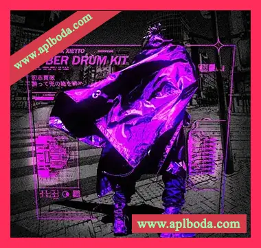 [赛博朋克鼓组采样]Soulker x Xietto CYBER Drum Kit [WAV]（112Mb）