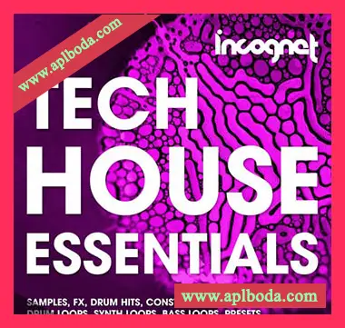 [Techno-Tech-House素材+Sylenth1预置Massive预置]Incognet Tech House Essentials [WAV, MiDi]（190Mb）