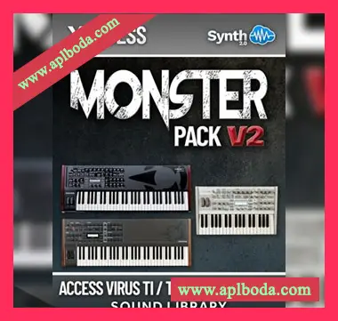 [Virus预置电子乐]SynthCloud Monster Pack V.2 Access Virus TI TI2 Polar Snow（26Kb）