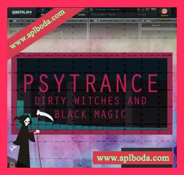 [Serum预置迷幻恍惚舞曲]Dirty Witches and Dark Magic Psytrance Presets（100Mb）