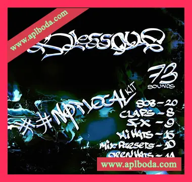 [嘻哈陷阱鼓组采样FL混音预置]blessque ##not_local (drum kit)（155Mb）