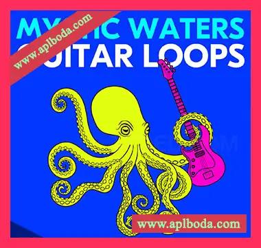 [摇滚嘻哈电子吉他LOOP采样]Lazerdisk Mystic Waters Guitar Loops [WAV]（48Mb）