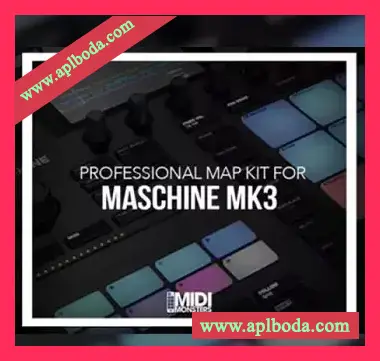 [Maschine MK3映射现场DJ控制]MIDI Monsters Maschine MK3 Mapping (incl CABD Layout) for Traktor（8Mb）