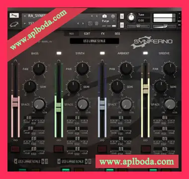 [影视电子合成器音源]Rigid Audio Synferno v1.1 [KONTAKT]（1.51Gb）