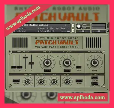Rhythmic Robot Audio PatchVault DX5 Factory Set A [KONTAKT]（1.37Gb）