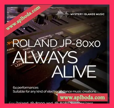 [JP8000-JP8080预置迷幻舞曲]Mystery Islands Roland JP-80×0 Always Alive Soundset（7Kb）