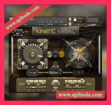 [空灵微妙敲击乐音源]Native Instruments KINETIC METAL v1.1 [KONTAKT]（1.6Gb）