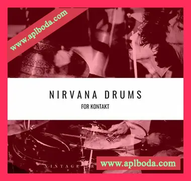 [鼓组音源]Vintage Drum Samples Nirvana Drums [KONTAKT]（149Mb）