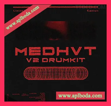 [Trap陷阱鼓组采样FL混音预置]Darkspin MEDHVT V2 Drumkit（24Mb）