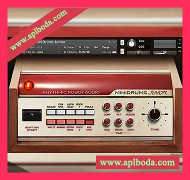 Rhythmic Robot Audio Minidrums Junior [KONTAKT]（12Mb）