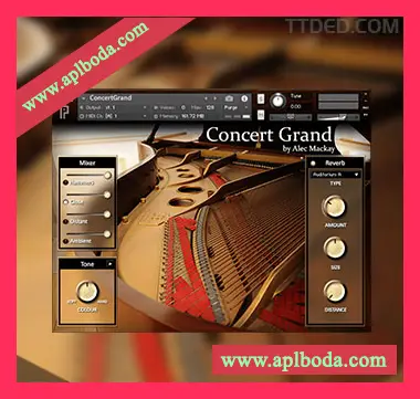 [斯坦威D型三角钢琴音源]Profanity Instruments Concert Grand [KONTAKT]（1.05Gb）