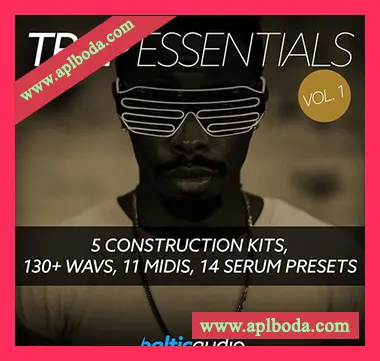 [Trap陷阱素材Serum预置]Baltic Audio Trap Essentials Vol.1 [WAV, MiDi]（231Mb）