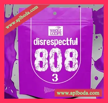 [嘻哈说唱808采样音源]Whole Loops Disrespectful 808 Vol.3（60Mb）