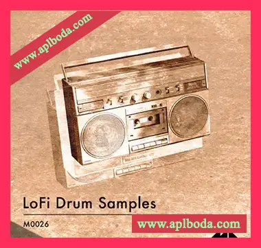 [低保真鼓组采样]ModeAudio LoFi Drum Samples [WAV]（37Mb）