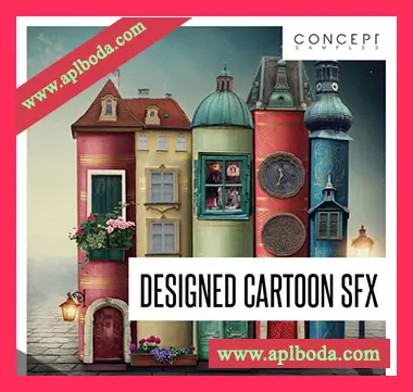 [卡通游戏FX音效采样]Concept Samples Designed Cartoon SFX [WAV]（46Mb）