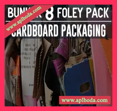 [纸板包装物音效FX采样]Bunker 8 Digital Labs Bunker 8 Foley Pack Packaging Cardboard [WAV]（65Mb）