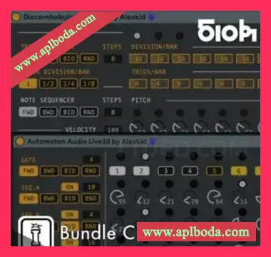 [Max for Live]Isotonik Studios Alexkid Sequencer Bundle C（328Mb）