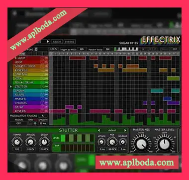 [多效果内置音序器插件]Sugar Bytes Effectrix v1.4.4 [WiN, MacOSX]（19Mb）