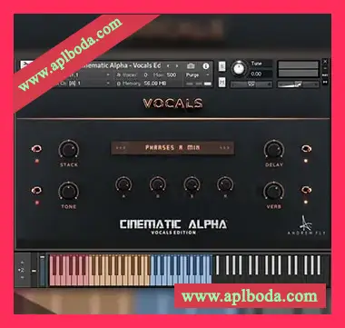[影视氛围阿尔法人声音源]Andrew Fly Cinematic Alpha Vocals Edition v2.0 [KONTAKT]（899Mb）