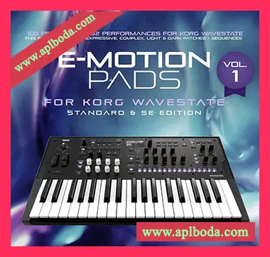 [Korg Wavestate预置电子乐]co5ma Korg Wavestate Sound Bank e-Motion Pads Vol.1（2Mb）