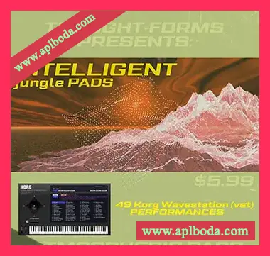 [Korg Wavestation预置鼓打贝斯]Thought-Forms Intelligent Jungle Pads (Vol 1)（7Mb）