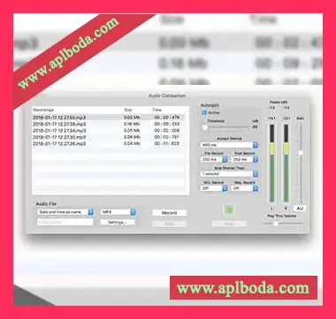 [Mac录制工具]Roni Music Audio Companion [MacOSX]（12Mb）