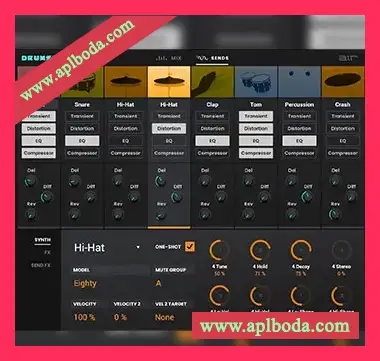 [鼓合成器插件]AIR Music Technology DrumSynth v1.0.0 [WiN]（35Mb）